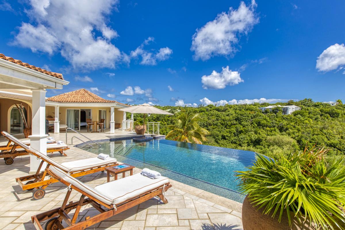 10- Location villa piscine Sea Vous Play Terres Basses Saint Martin_terrasse
